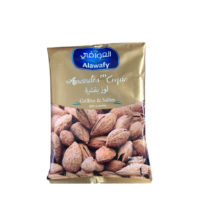 Alawafy Amandes In Coque Grillées & Sales 100 G